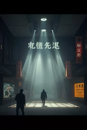科幻剧星际拾荒者废弃飞船残骸海报