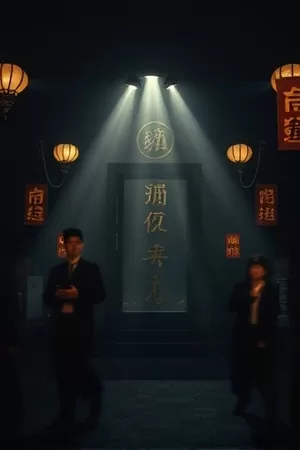 纪实片深海回声潜水器探照灯海报